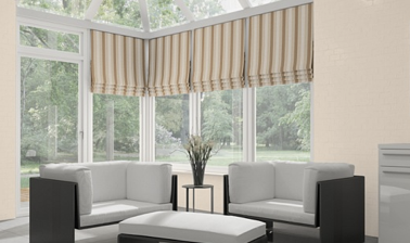 SPECIAL FABRICS WITH SOLAR BACKING TO REFLECT THE SUN&rsquo;S RAYS